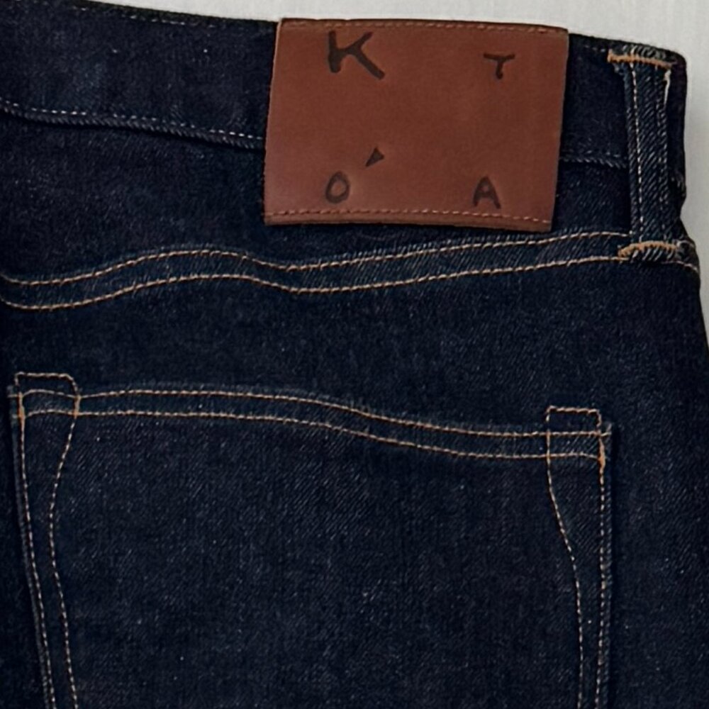 Hiroshi Kato Men's The Scissors Slim Tapered 10.5-Ounce Stretch Selvedge Jeans - Picture 2 of 4
